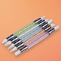 Стеки інструменти для ліпки силіконові пензлі для роботи з глиною, воском, мастикою (5, розмір М)