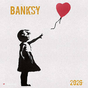 Настінний календар 2026 рік. Banksy