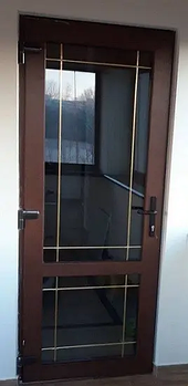 Двері металопластикові