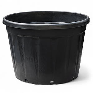 Контейнер-горщик ребристий Idel Prof ETNA 180 л ETN00018 - Італія, круглий для вирощування рослин