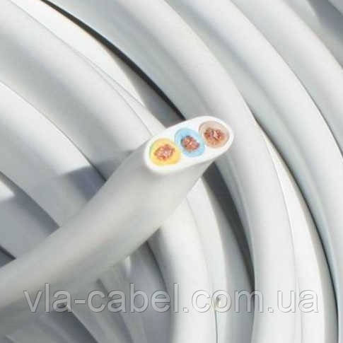 Кабель ШВВП 3х2,5 гнучкий мідний Одеса ГОСТ (бухта 100м), фото 1