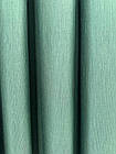 Однотонна лляна плетена штора "Asil" з підкладкою blackout, колір зелений, фото 10