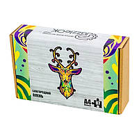 Фігурний дерев'яний пазл A4 Благородний Олень PuzA4-00731, 67 деталей