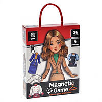 Дитяча магнітна гра "Обери свою професію" QB600-005, 26 магнітів 9 професій