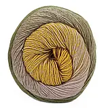 Пряжа Poema/Поема, від гірчичного до хакі 403, Laines du Nord, фото 2