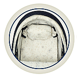 Коляска для ляльок DeCuevas Vintage із сумочкою та парасолькою (розмір 65-38-в64 см) 85044 Синя, фото 5