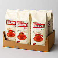 Ящик 5 кг Кава в зернах Espresso Bravo Uno Red 1 кг