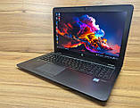 Ігровий ноутбук HP zBook 15U G3 | AMD FirePro W4190M 2 GB | 15,6" | Intel I7 - 6500U | 256GB SSD | 8GB, фото 2