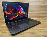Ігровий ноутбук HP zBook 15U G3 | AMD FirePro W4190M 2 GB | 15,6" | Intel I7 - 6500U | 256GB SSD | 8GB, фото 3