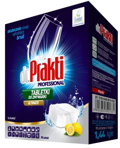 Dr.Prakti Таблетки для посудомийних машин 90шт (1331)