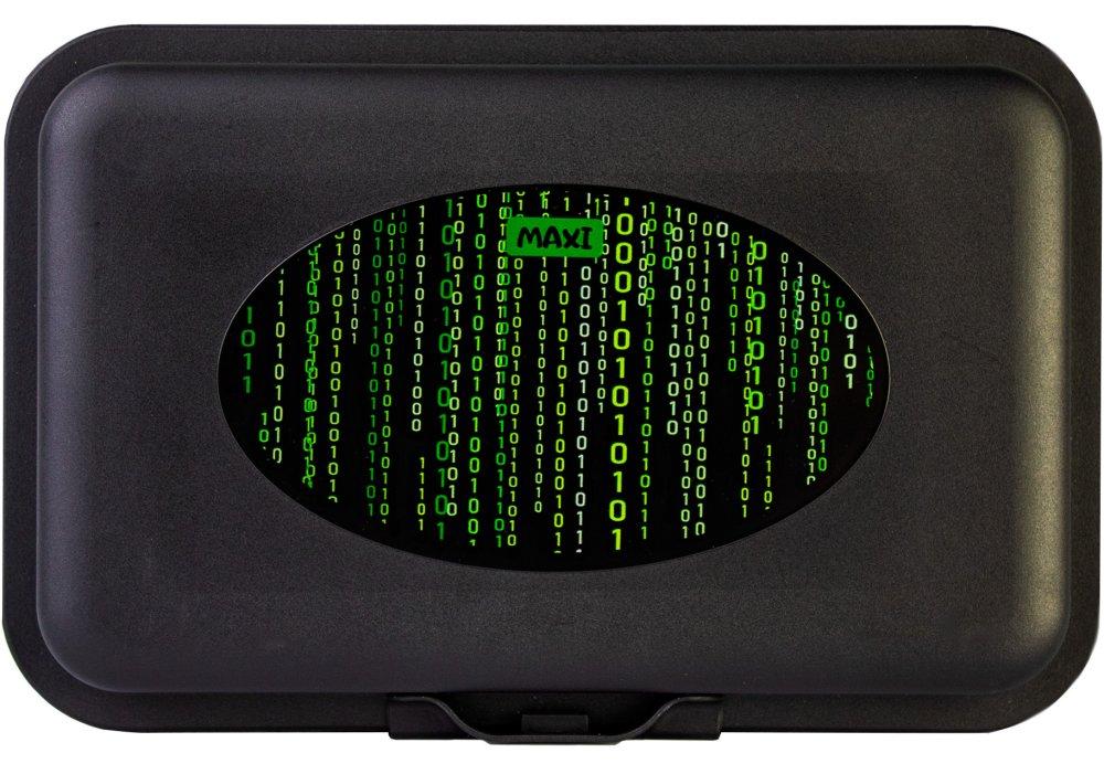 Ланчбокс-пластик. "Maxi" 750мл чорний №MX98133(12), фото 1