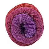 Пряжа Poema/Поема, від фіолетового до вишневого 304, Laines du Nord, фото 4