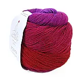 Пряжа Poema/Поема, від фіолетового до вишневого 304, Laines du Nord, фото 5