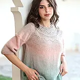 Пряжа Poema/Поема, від бірюзового до рожевого 300, Laines du Nord, фото 2