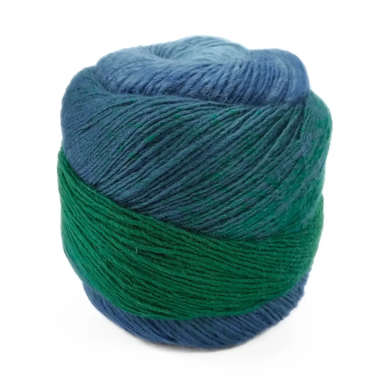Пряжа Poema/Поема, від зеленого до блакитного 302, Laines du Nord, фото 1