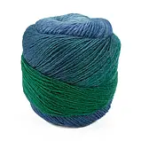 Пряжа Poema/Поема, від зеленого до блакитного 302, Laines du Nord, фото 2