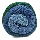 Пряжа Poema/Поема, від зеленого до блакитного 302, Laines du Nord, фото 5