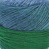Пряжа Poema/Поема, від зеленого до блакитного 302, Laines du Nord, фото 3