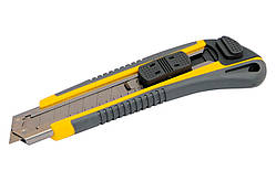 Ніж Mastertool 18 мм автозамок + 3 леза (17-0183)