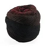 Пряжа Poema/Поема, від чорного до темно-вишневого 402, Laines du Nord, фото 2