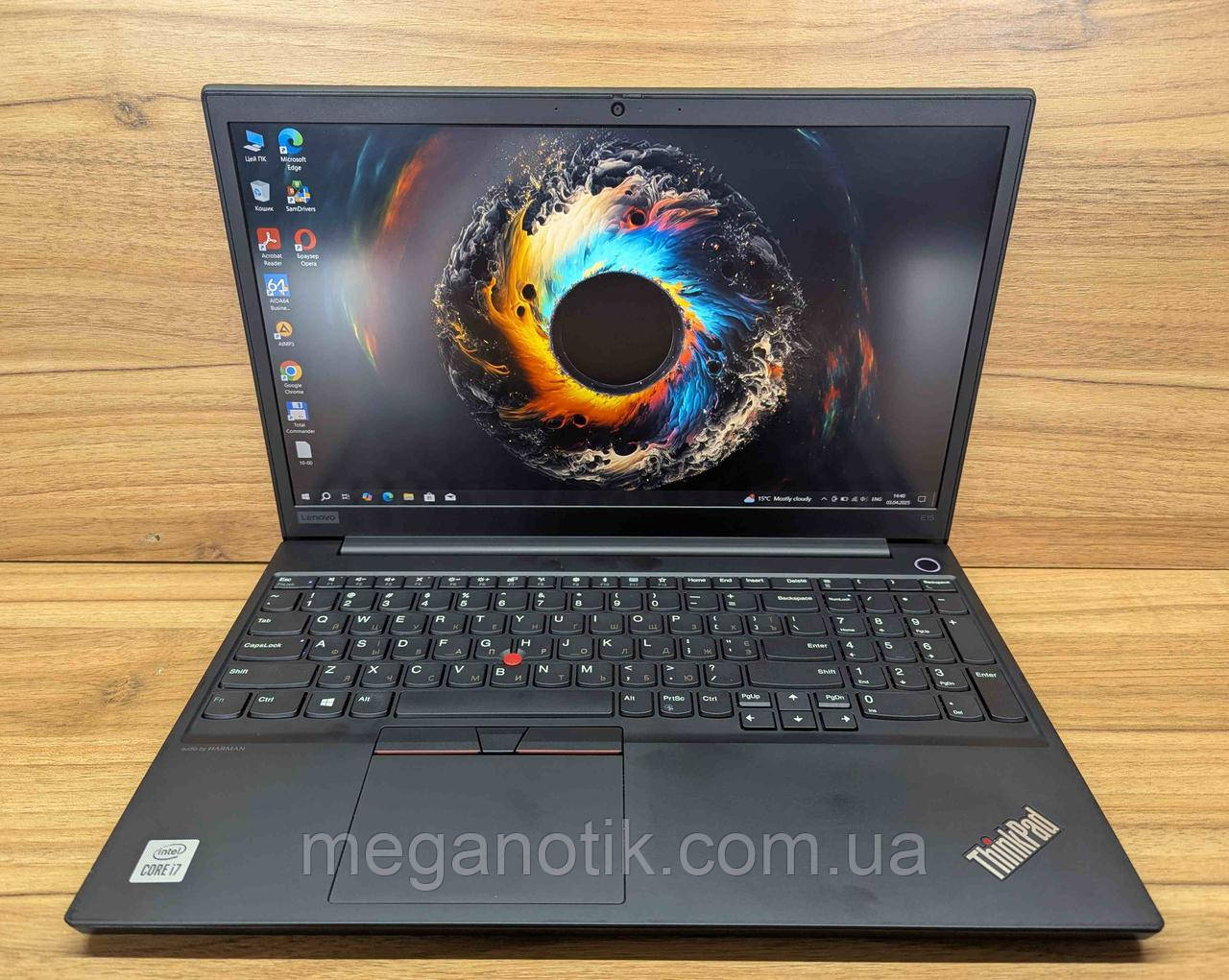 Ноутбук Lenovo ThinkPad E15 | 15,6" | Intel I7 - 10510U | 512GB SSD | 16GB, фото 1
