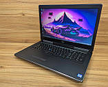 Ігровий ноутбук Dell Precision 7720 | Nvidia Quadro P3000 6 GB | 17,3" | Intel I7 - 6820HQ | 480GB SSD | 32GB, фото 2
