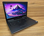 Ігровий ноутбук Dell Precision 7720 | Nvidia Quadro P3000 6 GB | 17,3" | Intel I7 - 6820HQ | 480GB SSD | 32GB, фото 3