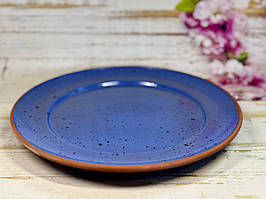 Керамічна порційна тарілка Blue d 25 см