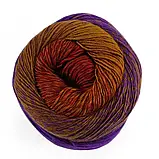 Пряжа Poema/Поема, від вишневого до фіолетового 311, Laines du Nord, фото 4
