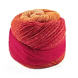 Пряжа Poema/Поема, від персикового до малинового 306, Laines du Nord, фото 2
