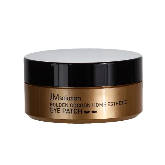 Патчі під очі від зморшок із золотим коконом JM Solution Golden Cocoon Home Esthetic Eye Patch 60 шт., фото 1