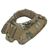 Захист шиї mod. 1 Kiborg з балістичним пакетом Militex Multicam, фото 2