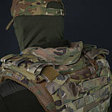 Захист шиї mod. 1 Kiborg з балістичним пакетом Militex Multicam, фото 10