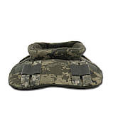 Захист шиї mod. 1 Kiborg з балістичним пакетом Militex Pixel, фото 4