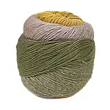 Пряжа Poema/Поема, від гірчичного до хакі 403, Laines du Nord, фото 5