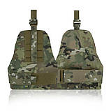 Захист плечей Kiborg з балістичним пакетом 1 клас захисту Militex Multicam, фото 4
