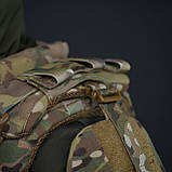 Захист плечей Kiborg з балістичним пакетом 1 клас захисту Militex Multicam, фото 8