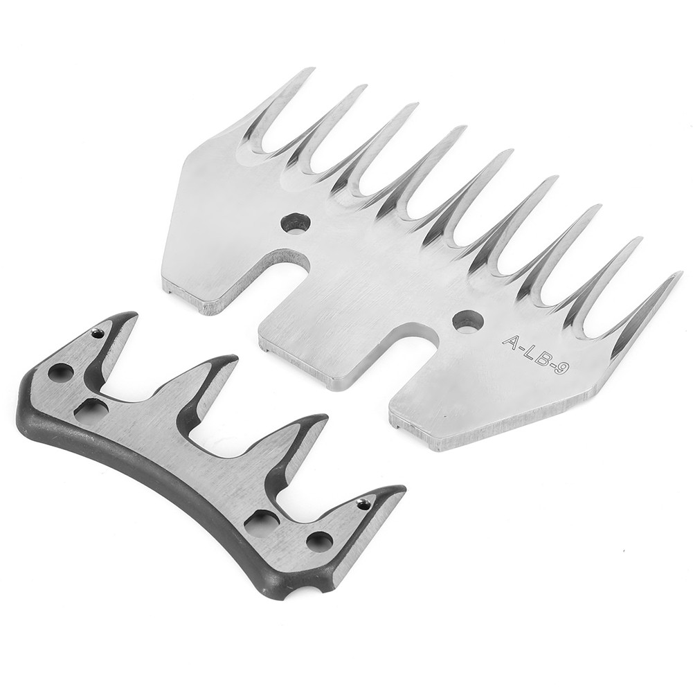 Запасні ножі до машинки для стриження овець 9 зубів, фото 1