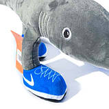 М`яка іграшка Акула Тралалеро Тралала плюш Копиця 50*20*12см (00515-1), фото 4