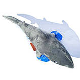 М`яка іграшка Акула Тралалеро Тралала плюш Копиця 50*20*12см (00515-1), фото 5