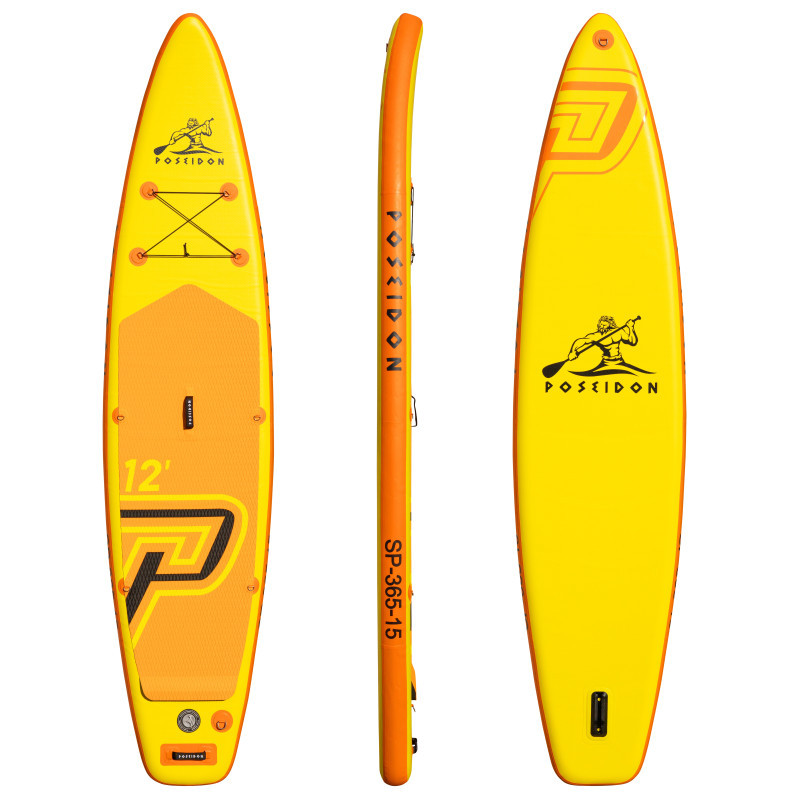 Дошка SUP Poseidon SP-365-15. Купити надувний сапборд, дошку для гребли стоячи Посейдон. Розмір 365×82×15 см, фото 1