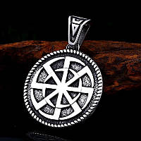 Ожерелье с подвеской Викингов мужская цепочка из нержавеющей стали, скандинавские символы, подарок для парня