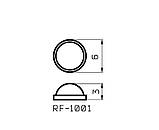 Ніжка гумова самоклеюча діаметр 6 мм, фото 4