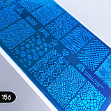 Пластина диск для стемпінгу рептилія, зебра, леопард Global №156, фото 2