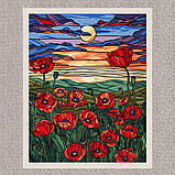 Картина за номерами Пейзаж. Макове поле 40*50 см Ідейка KHO 5131, фото 2