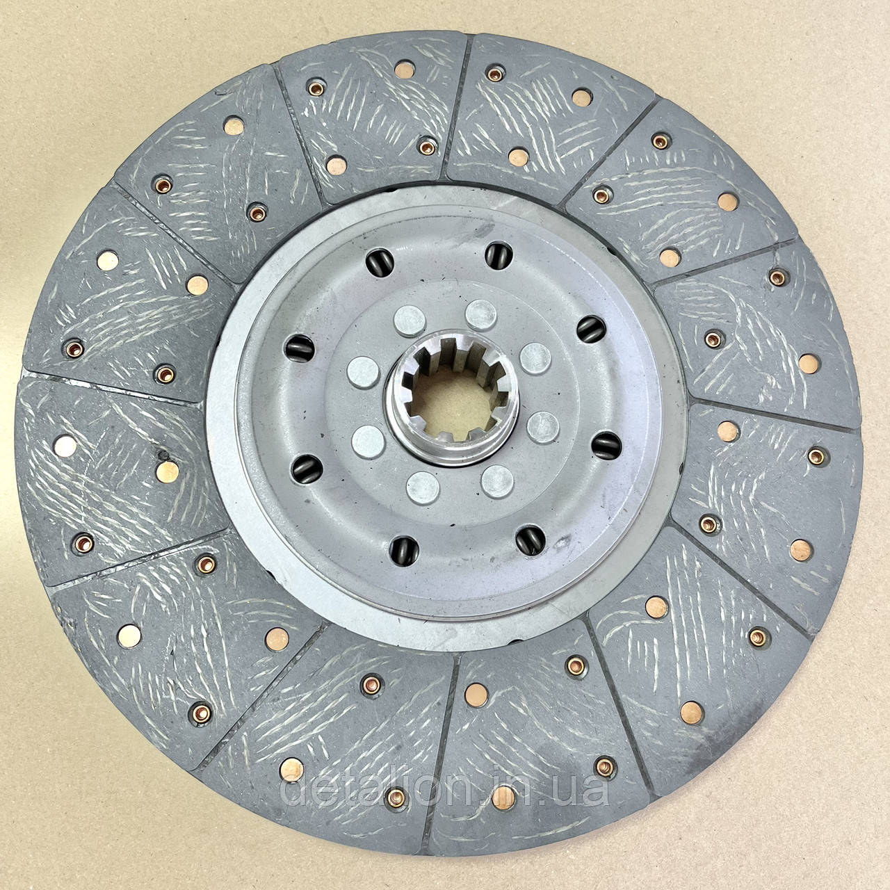 Диск зчеплення ведомий КАМАЗ скловолокно 14-1601130-01, фото 1