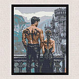 Алмазна мозаїка/вишивка Тіні драконів. Четверте крило 40*50 см Орігамі OD 3521, фото 4