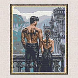 Алмазна мозаїка/вишивка Тіні драконів. Четверте крило 40*50 см Орігамі OD 3521, фото 5