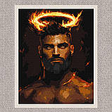 Картина за номерами Люди. Брутальність 40*50 см Ідейка KHO 8607, фото 2