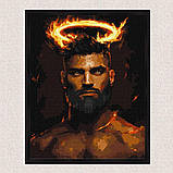 Картина за номерами Люди. Брутальність 40*50 см Ідейка KHO 8607, фото 4